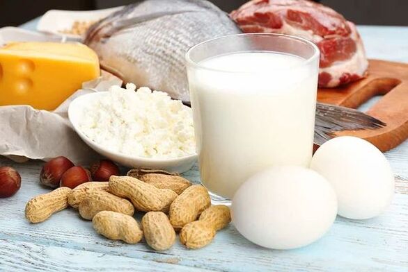 Žemės riešutai ir kiti baltymų produktai